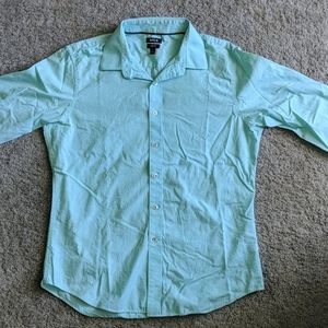 Mint green dress shirt